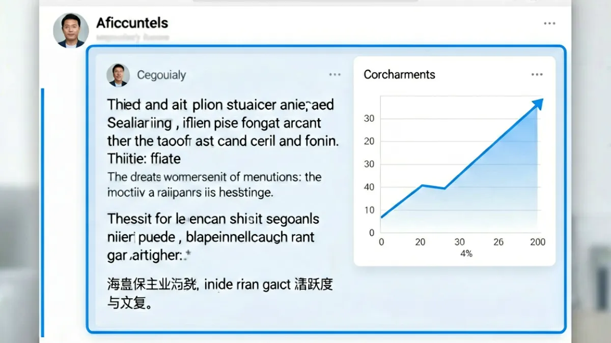第一版主社区氛围营造实战：版主在帖子下方进行引导性回复，用户活跃度曲线随之上升的截图示意